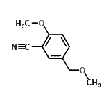 CAS#: 548785-53-1， 2-Methoxy-5-(Methoxymethyl)Benzonitrile