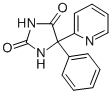 CAS#: 54886-89-4， 5-Phenyl-5-Pyridin-2-Yl-Imidazolidine-2,4-Dione