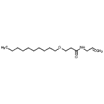 CAS#: 54889-73-5， N-Allyl-3-(Decyloxy)Propanamide