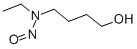 structure of CAS# 54897-62-0, N-Ethyl-N-Butan-4-Ol-Nitrosamine;1-Butanol, 4-(Ethylnitrosoamino)-;Brn 2240539;Ccris 1023