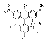 CAS#: 54921-80-1， 1,1'-[(4-Nitrophenyl)Methylene]Bis(2,4,6-Trimethoxybenzene)