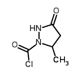 CAS#: 54944-91-1， 5-Methyl-3-Oxo-1-Pyrazolidinecarbonyl Chloride