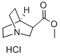 structure of CAS# 54954-73-3, Methyl 3-Quinuclidinecarboxylate Hydrochloride;Quinuclidine-3-Carboxylic Acid Methyl Ester Hydrochloride;3-Quinuclidinecarboxylic Acid Methyl Ester Hydrochloride;METHYL QUINUCLIDINE-3-CARBOXYLATE HYDROCHLORIDE