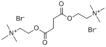CAS 登录号:55-94-7, 溴化琥珀胆碱