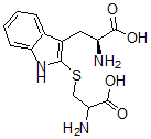 CAS#: 550-94-7， alpha-Amino-2-[(2-Amino-2-Carboxyethyl)Thio]-1H-Indole-3-Propionic Acid