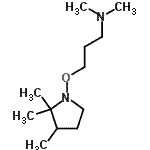 CAS#: 55030-54-1， N,N-Dimethyl-3-[(2,2,3-Trimethyl-1-Pyrrolidinyl)Oxy]-1-Propanamine