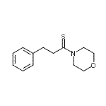 CAS#: 5509-96-6， 1-(4-Morpholinyl)-3-Phenyl-1-Propanethione