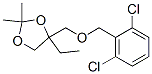 CAS#: 55117-01-6， 4-[[(2,6-Dichlorophenyl)Methoxy]Methyl]-4-Ethyl-2,2-Dimethyl-1,3-Dioxolane