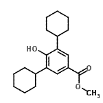 CAS#: 55125-23-0， Methyl 3,5-Dicyclohexyl-4-Hydroxybenzoate
