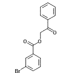 CAS#: 55153-27-0， 2-Oxo-2-Phenylethyl 3-Bromobenzoate