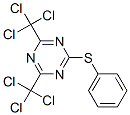 CAS 登录号:5516-47-2, 2-(苯硫基)-4,6-二(三氯甲基)-1,3,5-三嗪