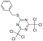 CAS 登录号：5516-51-8， 2-苄基硫代-4,6-二(三氯甲基)-1,3,5-三嗪
