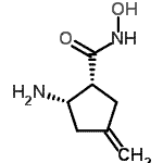 CAS#: 551936-58-4， (1R,2S)-2-Amino-N-Hydroxy-4-Methylenecyclopentanecarboxamide