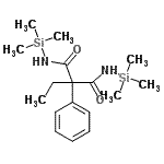 CAS#: 55268-56-9， 2-Ethyl-2-Phenyl-N,N'-Bis(Trimethylsilyl)Malonamide