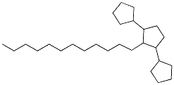 CAS 登录号：55282-68-3， 2'-十二烷基-1,1':3',1''-三联环戊烷