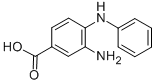 CAS 登录号：55296-17-8， 3-氨基-4-苯基氨基苯甲酸
