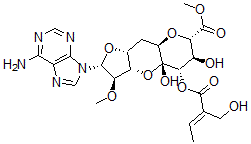 结构式 CAS# 55353-31-6, 除莠菌素 A