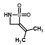 CAS#: 553663-92-6， 4-Isopropylidene-1,2-Thiazetidine 1,1-Dioxide