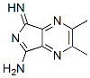CAS#: 55408-62-3， 1-Imino-5,6-Dimethyl-1H-Pyrrolo[3,4-b]Pyrazin-3-Amine