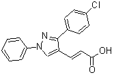 CAS#: 55432-14-9， 3-[3-(4-Chloro-Phenyl)-1-Phenyl-1H-Pyrazol-4-Yl]-Acrylic Acid