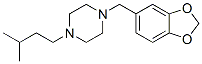 CAS#: 55436-40-3， 4-[(1,3-Benzodioxol-5-Yl)Methyl]-1-Isopentylpiperazine