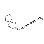 CAS#: 554427-87-1， (2Z)-2-(2,4-Hexadiyn-1-Ylidene)-1-Oxaspiro[4.4]Non-3-Ene