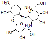 CAS#: 55484-62-3， 4-O-(2-Amino-2-Deoxy-alpha-D-Glucopyranosyl)-5-O-(beta-D-Xylofuranosyl)-2-Deoxy-D-Streptamine
