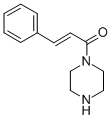 结构式 CAS# 55486-27-6, 1-肉桂酰-哌嗪