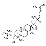 CAS#: 55493-84-0， [(3S,5R,10S,13R,14R,17R)-17-[(1S)-1,5-Dimethylhex-4-Enyl]-4,4,10,13,14-Pentamethyl-2,3,5,6,7,11,12,15,16,17-Decahydro-1H-Cyclopenta[a]Phenanthren-3-Yl]Oxy-Trimethyl-Silane
