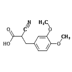 CAS#: 55502-61-9， 2-Cyano-3-(3,4-Dimethoxyphenyl)Propanoic Acid