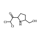 CAS#: 55505-35-6， 2,2-Dichloro-1-[5-(Hydroxymethyl)-2-Pyrrolidinyl]Ethanone