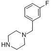 structure of CAS# 55513-19-4, 1-(3-Fluorobenzyl)Piperazine;1-(3-Fluorobenzyl)Piperazine(SALTDATA: 1.9CF3COOH);1-(3-FLUOROBENZYL)PIPERAZINE