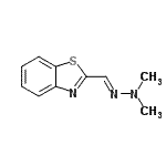 CAS#: 55513-32-1， 2-[(E)-(Dimethylhydrazono)Methyl]-1,3-Benzothiazole
