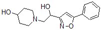 CAS#: 55578-68-2， 4-Hydroxy-alpha-(5-Phenyl-3-Isoxazolyl)-1-Piperidineethanol