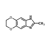 CAS#: 556020-32-7， 2-Methyl-6,7-Dihydro-1H-[1,4]Dioxino[2,3-f]Benzimidazole
