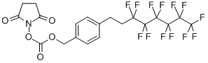 CAS#: 556050-48-7， N-[4-(1H,1H,2H,2H-Perfluorooctyl)benzyloxycarbonyloxy]succinimide