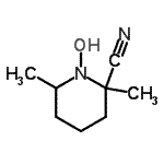 CAS#: 556065-39-5， 1-Hydroxy-2,6-Dimethyl-2-Piperidinecarbonitrile
