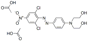 CAS#: 55619-17-5， 2,2'-[[4-[(2,6-Dichloro-4-Nitrophenyl)Azo]Phenyl]Imino]Bisethanol Diacetate