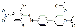CAS#: 55619-18-6， 2,2'-[[4-[(2,6-Dibromo-4-Nitrophenyl)Azo]Phenyl]Imino]Bisethyl Diacetate