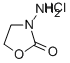 structure of CAS# 5567-67-9, 3-Amino-2-Oxazolidone Hydrochloride;3-AMINO-2-OXAZOLINDONE HYDROCHLORIDE;3-AMINO-2-OXAZOLIDONE HYDROCHLORIDE