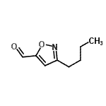 CAS#: 556782-69-5， 3-Butyl-1,2-Oxazole-5-Carbaldehyde