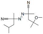 CAS#: 55685-40-0， 2-[(1-Cyano-1,3-Dimethylbutyl)Azo]-4-Methoxy-2,4-Dimethylpentanenitrile