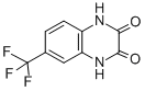 结构式 CAS# 55687-31-5, 1,4-二氢-6-(三氟甲基)喹喔啉-2,3-二酮