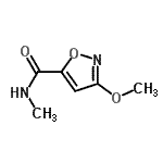 CAS#: 55704-94-4， 3-Methoxy-N-Methyl-1,2-Oxazole-5-Carboxamide