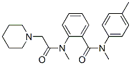 CAS#: 55707-75-0， N-Methyl-2-(N-Methyl-2-Piperidinoacetylamino)-N-(p-Tolyl)Benzamide