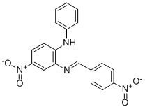 CAS#: 55758-10-6， 4-Nitro-2-(4-Nitrobenzylidenamino)Diphenylamine
