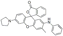 CAS#: 55772-72-0， 2'-Anilino-3'-Methyl-6'-Pyrrolidinylspiro[Isobenzofuran-1(3H),9'-[9H]Xanthene]-3-One