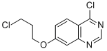 structure of CAS# 557770-90-8, 7-(3-Chloropropoxy)-4-Chloroquinazoline;Quinazoline, 4-Chloro-7-(3-Chloropropoxy)-;7-(3-CHLOROPROPOXY)-4-CHLOROQUINAZOLINE;4-Chloro-7-[3-Chloropropoxy]Quinazoline