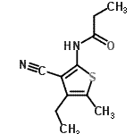 CAS#: 557779-34-7， N-(3-Cyano-4-Ethyl-5-Methyl-2-Thienyl)Propanamide