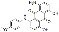 CAS#: 55851-03-1， 1-Amino-4,5-Dihydroxy-8-[(4-Methoxyphenyl)Amino]Anthraquinone